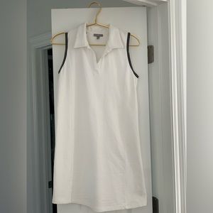 T Talbots white sports dress